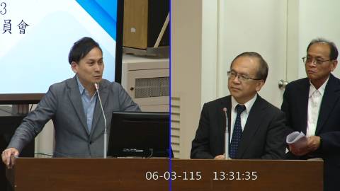 2026-06-03 09:00 第11屆 第5會期 主辦單位：內政委員會 葉元之委員質詢封面
