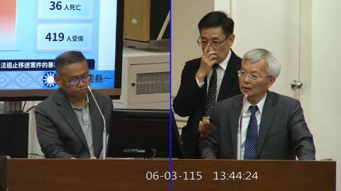2026-06-03 09:00 第11屆 第5會期 主辦單位：內政委員會 盧縣一委員質詢封面