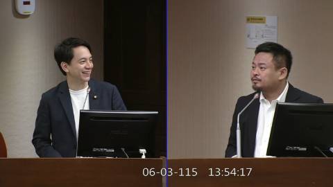 2026-06-03 09:00 第11屆 第5會期 主辦單位:社會福利及衛生環境委員會 牛煦庭委員質詢封面