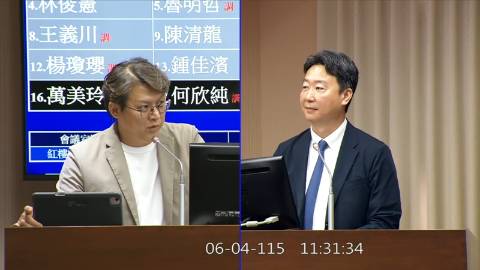 2026-06-04 09:00 第11屆 第5會期 主辦單位：交通委員會 黃建賓委員質詢封面