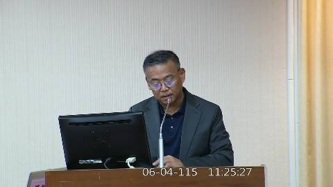 2026-06-04 09:00 第11屆 第5會期 主辦單位：內政委員會 盧縣一委員質詢封面