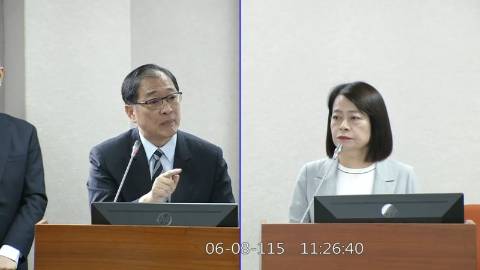 2026-06-08 09:00 第11屆 第5會期 主辦單位:司法及法制委員會 許宇甄委員質詢封面