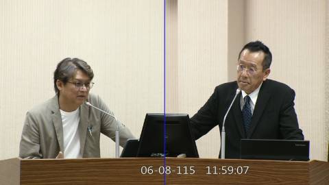 2026-06-08 09:00 第11屆 第5會期 主辦單位:外交及國防委員會 黃建賓委員質詢封面