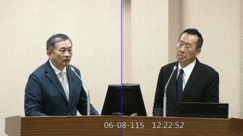 2026-06-08 09:00 第11屆 第5會期 主辦單位:外交及國防委員會 王定宇委員質詢封面
