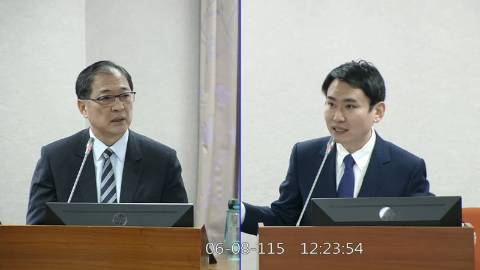 2026-06-08 09:00 第11屆 第5會期 主辦單位:司法及法制委員會 陳冠廷委員質詢封面