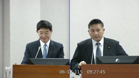 2026-06-10 09:00 第11屆 第5會期 主辦單位:司法及法制委員會 吳宗憲委員質詢封面
