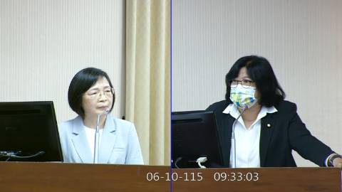2026-06-10 09:00 第11屆 第5會期 主辦單位：內政委員會 王美惠委員質詢封面