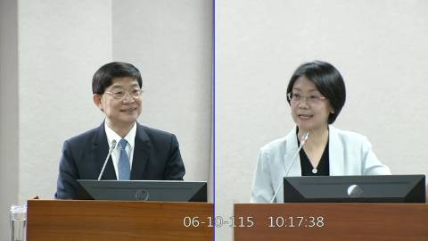 2026-06-10 09:00 第11屆 第5會期 主辦單位:司法及法制委員會 翁曉玲委員質詢封面