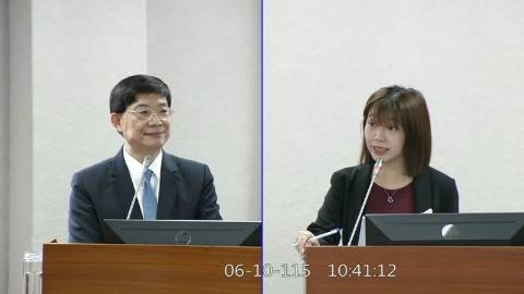 2026-06-10 09:00 第11屆 第5會期 主辦單位:司法及法制委員會 張雅琳委員質詢封面