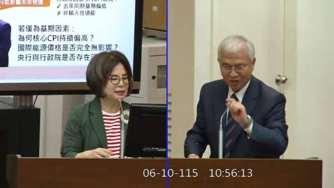 2026-06-10 09:00 第11屆 第5會期 主辦單位:財政委員會 賴惠員委員質詢封面