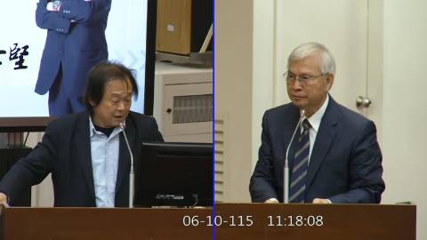 2026-06-10 09:00 第11屆 第5會期 主辦單位：財政委員會 王世堅委員質詢封面