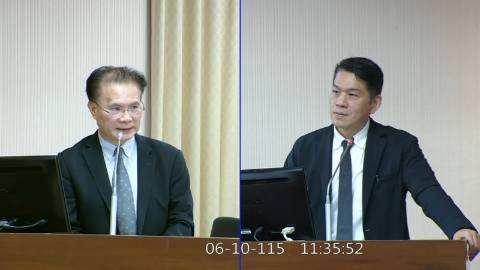 2026-06-10 09:00 第11屆 第5會期 主辦單位：內政委員會 李柏毅委員質詢封面