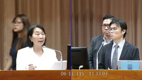 2026-06-11 09:00 第11屆 第5會期 主辦單位：教育及文化委員會 蔡春綢委員質詢封面