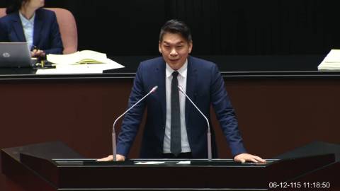 2026-06-12 09:00 第11屆 第5會期 主辦單位：院會 李柏毅委員質詢封面