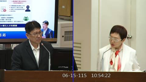 2026-06-15 09:30 第11屆 第5會期 主辦單位：財政委員會 林思銘委員質詢封面