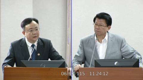 2026-06-17 09:00 第11屆 第5會期 主辦單位：司法及法制委員會 謝龍介委員質詢封面