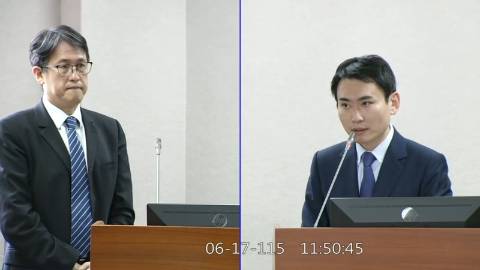 2026-06-17 09:00 第11屆 第5會期 主辦單位:司法及法制委員會 陳冠廷委員質詢封面
