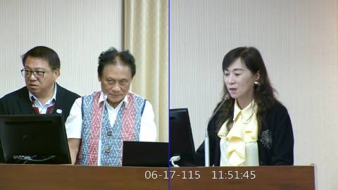 2026-06-17 09:00 第11屆 第5會期 主辦單位：內政委員會 林宜瑾委員質詢封面