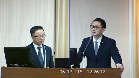 2026-06-17 09:00 第11屆 第5會期 主辦單位：內政委員會 廖先翔委員質詢封面