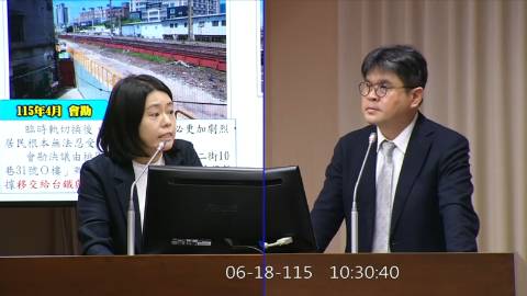 2026-06-18 09:00 第11屆 第5會期 主辦單位:交通委員會 邱若華委員質詢封面