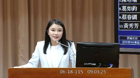 2026-06-18 09:00 第11屆 第5會期 主辦單位:教育及文化委員會 張嘉郡委員質詢封面