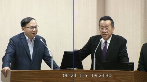 2026-06-24 09:00 第11屆 第5會期 主辦單位：外交及國防委員會 王義川委員質詢封面