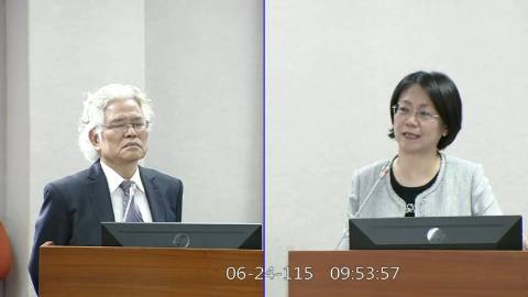 2026-06-24 09:00 第11屆 第5會期 主辦單位：司法及法制委員會 翁曉玲委員質詢封面