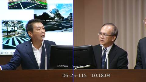 2026-06-25 09:00 第11屆 第5會期 主辦單位：交通委員會 許智傑委員質詢封面