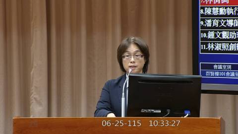2026-06-25 09:00 第11屆 第5會期 主辦單位：教育及文化委員會 林倩綺委員質詢封面