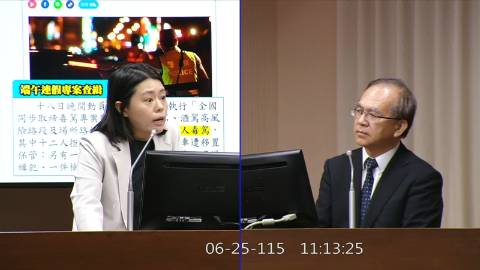 2026-06-25 09:00 第11屆 第5會期 主辦單位：交通委員會 邱若華委員質詢封面
