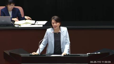 2026-06-26 09:00 第11屆 第5會期 主辦單位：院會 王鴻薇委員質詢封面