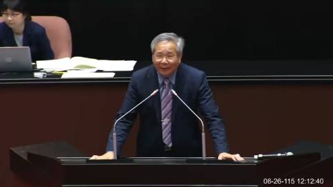 2026-06-26 09:00 第11屆 第5會期 主辦單位：院會 許忠信委員質詢封面
