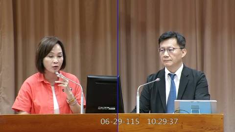 2026-06-29 09:00 第11屆 第5會期 主辦單位：教育及文化委員會 柯志恩委員質詢封面
