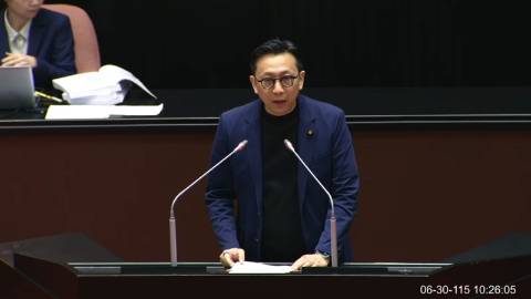 2026-06-30 09:00 第11屆 第5會期 主辦單位：院會 葛如鈞委員質詢封面