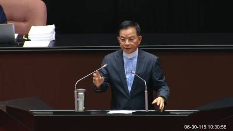 2026-06-30 09:00 第11屆 第5會期 主辦單位：院會 賴士葆委員質詢封面