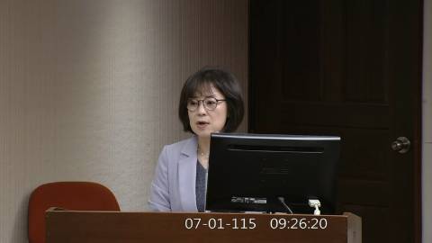 2026-07-01 09:00 第11屆 第5會期 主辦單位：社會福利及衛生環境委員會 林月琴委員質詢封面