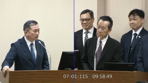 2026-07-01 09:00 第11屆 第5會期 主辦單位：外交及國防委員會 王定宇委員質詢封面
