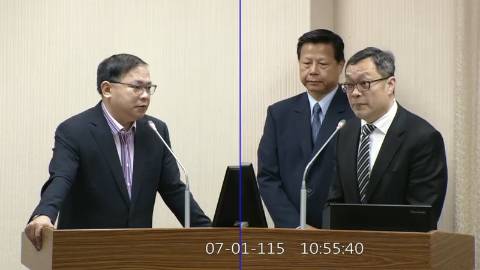 2026-07-01 09:00 第11屆 第5會期 主辦單位：外交及國防委員會 王義川委員質詢封面