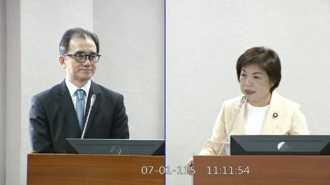 2026-07-01 09:00 第11屆 第5會期 主辦單位：司法及法制委員會 楊瓊瓔委員質詢封面