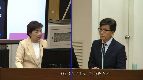 2026-07-01 09:00 第11屆 第5會期 主辦單位:財政委員會 楊瓊瓔委員質詢封面