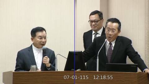2026-07-01 09:00 第11屆 第5會期 主辦單位：外交及國防委員會 賴士葆委員質詢封面