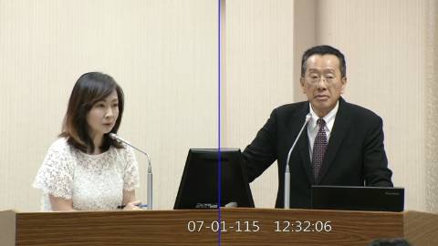 2026-07-01 09:00 第11屆 第5會期 主辦單位：外交及國防委員會 郭昱晴委員質詢封面