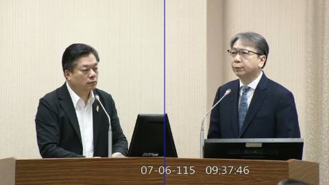 2026-07-06 09:00 第11屆 第5會期 主辦單位：外交及國防委員會 陳俊宇委員質詢封面