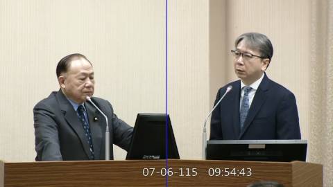 2026-07-06 09:00 第11屆 第5會期 主辦單位：外交及國防委員會 陳永康委員質詢封面