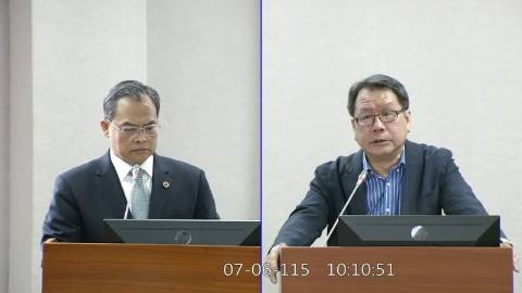 2026-07-06 09:00 第11屆 第5會期 主辦單位:司法及法制委員會 沈發惠委員質詢封面