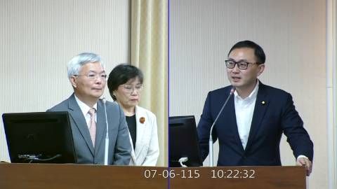 2026-07-06 08:00 第11屆 第5會期 主辦單位：內政委員會 廖先翔委員質詢封面