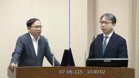 2026-07-06 09:00 第11屆 第5會期 主辦單位：外交及國防委員會 王義川委員質詢封面