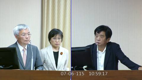 2026-07-06 08:00 第11屆 第5會期 主辦單位：內政委員會 吳琪銘委員質詢封面