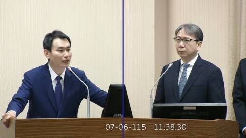 2026-07-06 09:00 第11屆 第5會期 主辦單位：外交及國防委員會 陳冠廷委員質詢封面