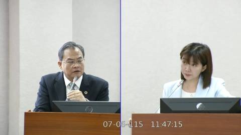 2026-07-06 09:00 第11屆 第5會期 主辦單位:司法及法制委員會 張雅琳委員質詢封面